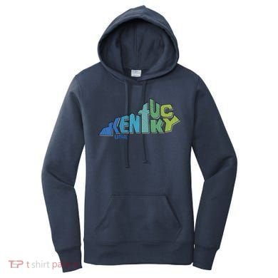 Kentucky Distorted Shape Women's Hoodie