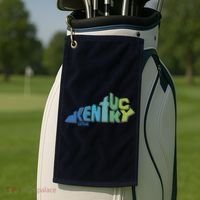 Kentucky Distorted Shape Golf Towel thumb 2