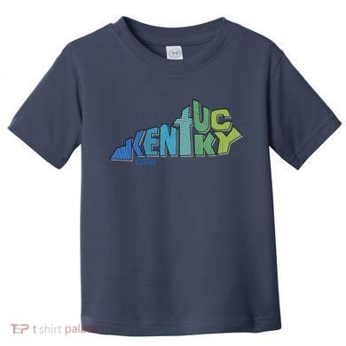 Kentucky Distorted Shape Toddler T-Shirt