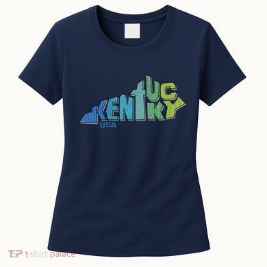 Kentucky Distorted Shape Women's T-Shirt