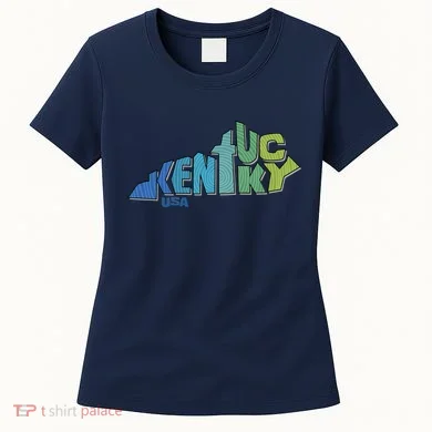 Kentucky Distorted Shape Women's T-Shirt