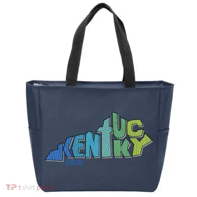 Kentucky Distorted Shape Tote Bag