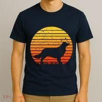 Kooikerhondje Dog Sunset Yellow T-Shirt thumb 3