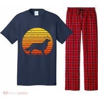 Kooikerhondje Dog Sunset Yellow Pajama Set thumb 0
