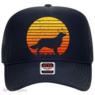 Kooikerhondje Dog Sunset Yellow Hat