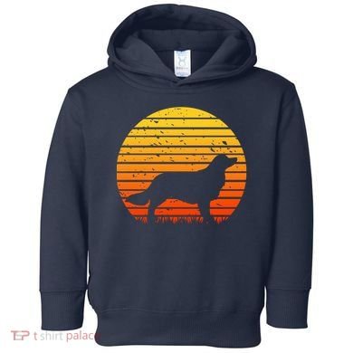 Kooikerhondje Dog Sunset Yellow Toddler Hoodie