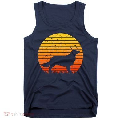 Kooikerhondje Dog Sunset Yellow Tank Top