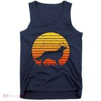 Kooikerhondje Dog Sunset Yellow Tank Top thumb 0