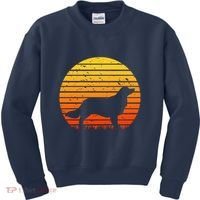 Kooikerhondje Dog Sunset Yellow Kids Sweatshirt thumb 0