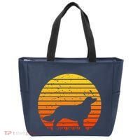Kooikerhondje Dog Sunset Yellow Tote Bag thumb 0