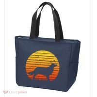 Kooikerhondje Dog Sunset Yellow Tote Bag thumb 3
