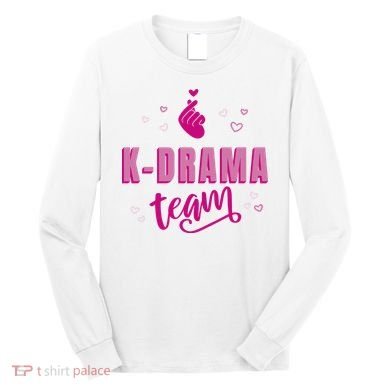 K Drama Team Korea Long Sleeve Shirt