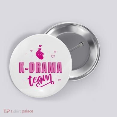K Drama Team Korea Button
