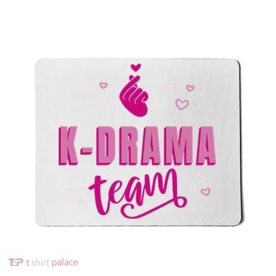 K Drama Team Korea Mousepad
