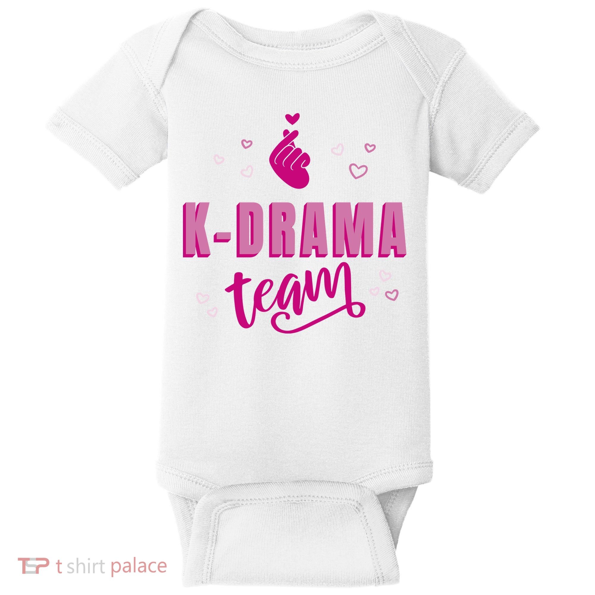 K Drama Team Korea Baby Bodysuit