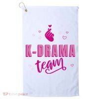K Drama Team Korea Golf Towel thumb 0