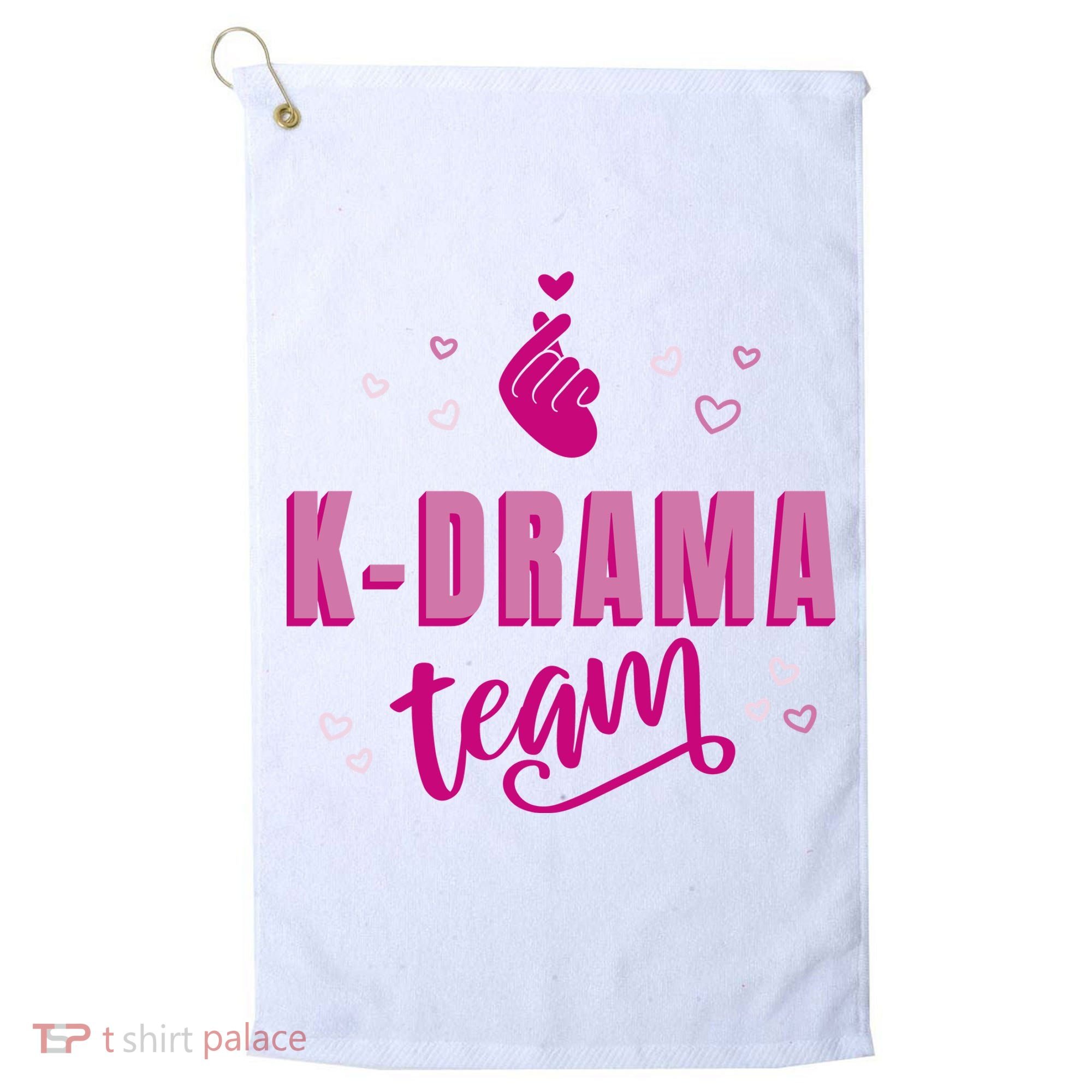 K Drama Team Korea Golf Towel