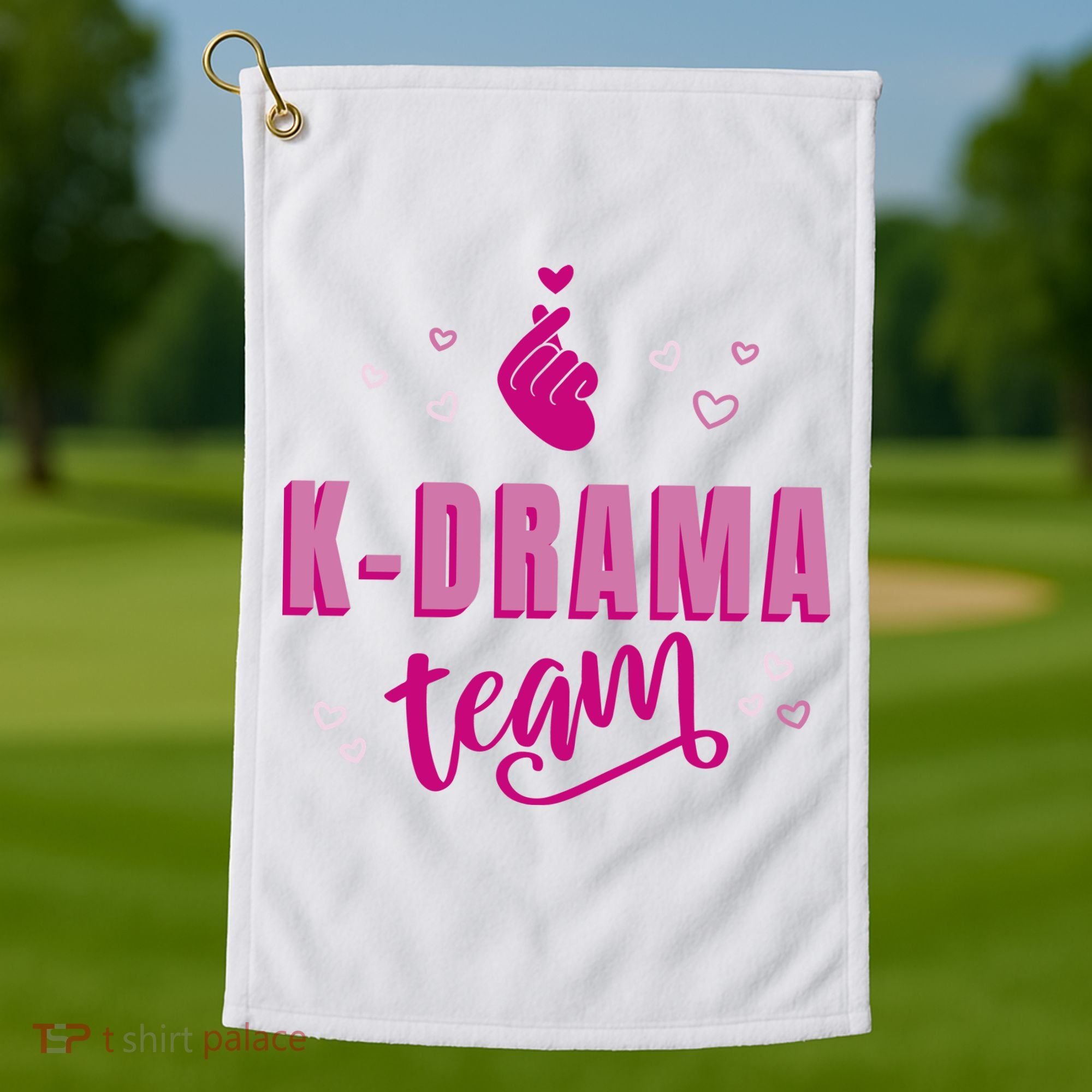 K Drama Team Korea Golf Towel