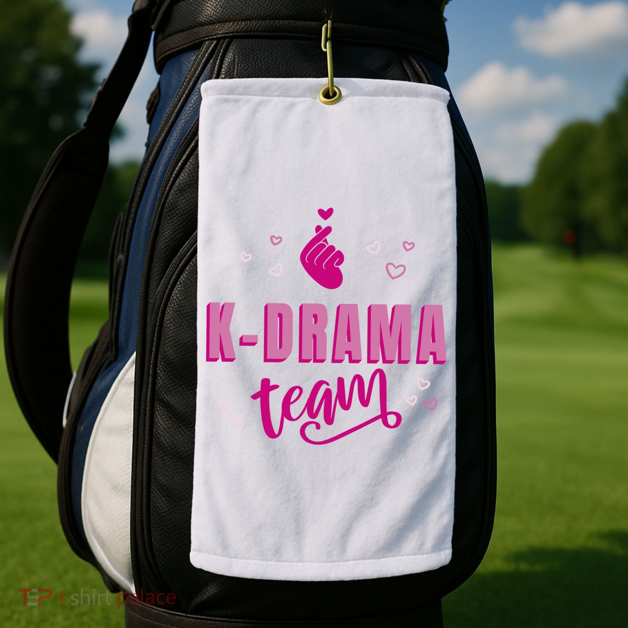 K Drama Team Korea Golf Towel