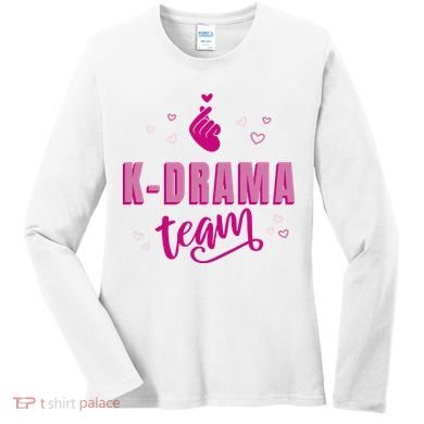 K Drama Team Korea Women's Long Sleeve Shirt