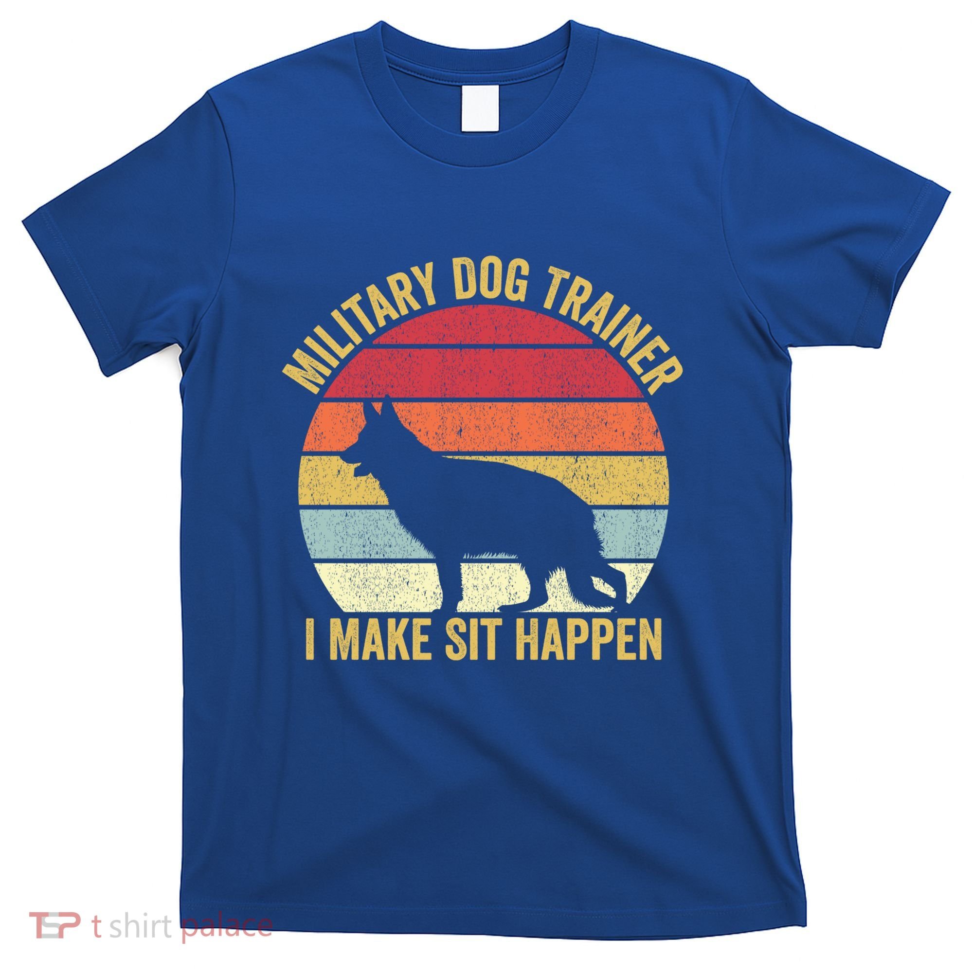 K9 Dog Trainer Police Dog Vintage Military Dog Trainer Great Gift T-Shirt