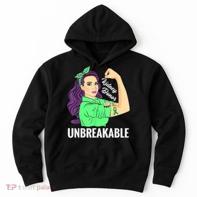 Kidney Donor Unbreakable Kidney Transplant Awareness Hoodie