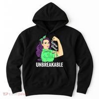 Kidney Donor Unbreakable Kidney Transplant Awareness Hoodie thumb 0
