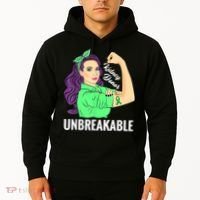 Kidney Donor Unbreakable Kidney Transplant Awareness Hoodie thumb 2