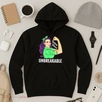 Kidney Donor Unbreakable Kidney Transplant Awareness Hoodie thumb 3