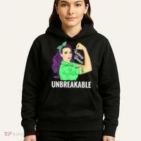 Kidney Donor Unbreakable Kidney Transplant Awareness Hoodie thumb 5