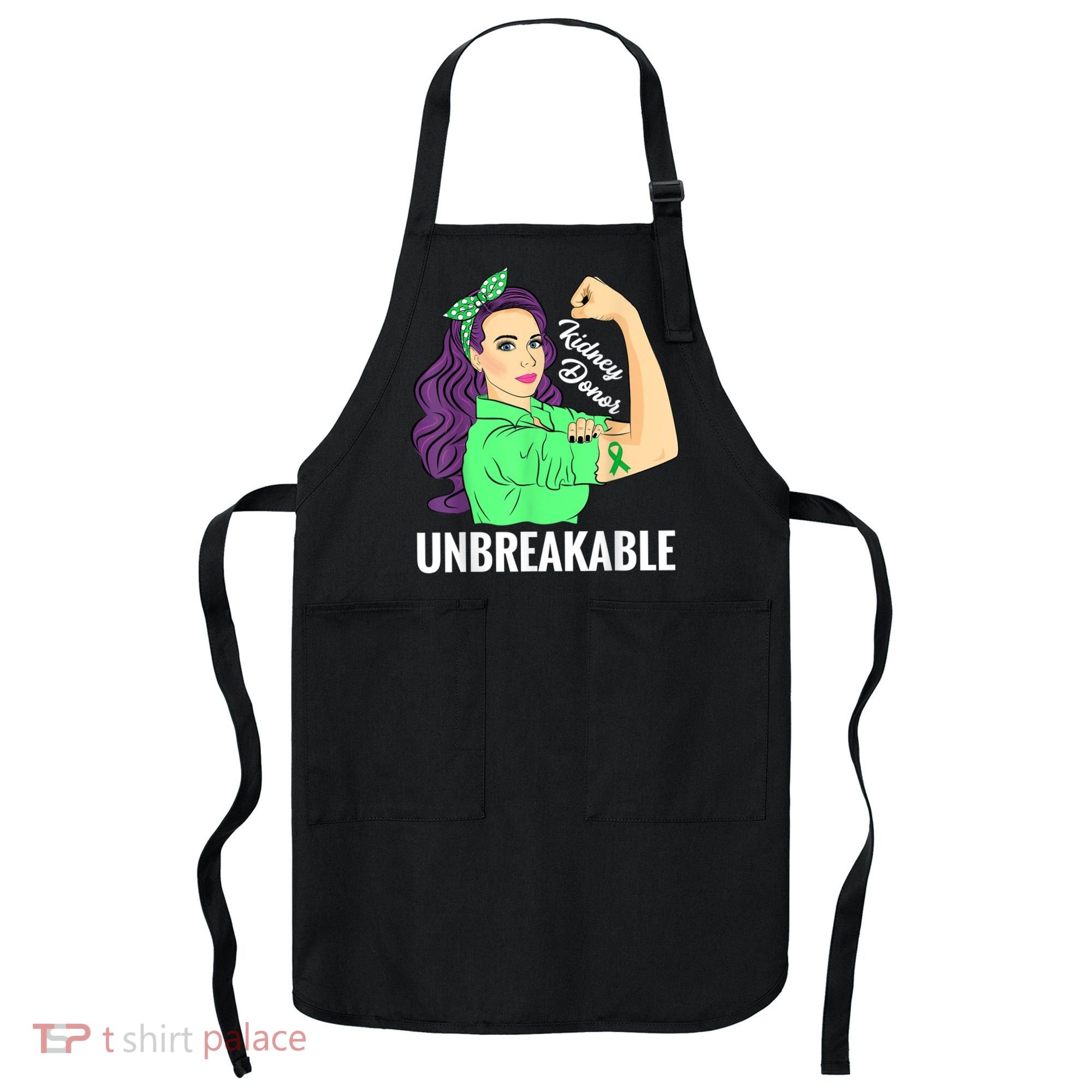 Kidney Donor Unbreakable Kidney Transplant Awareness Apron