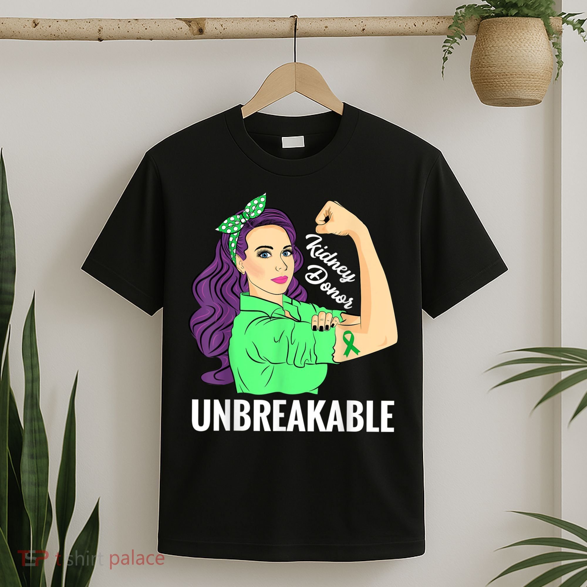 Kidney Donor Unbreakable Kidney Transplant Awareness T-Shirt
