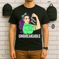 Kidney Donor Unbreakable Kidney Transplant Awareness T-Shirt thumb 6