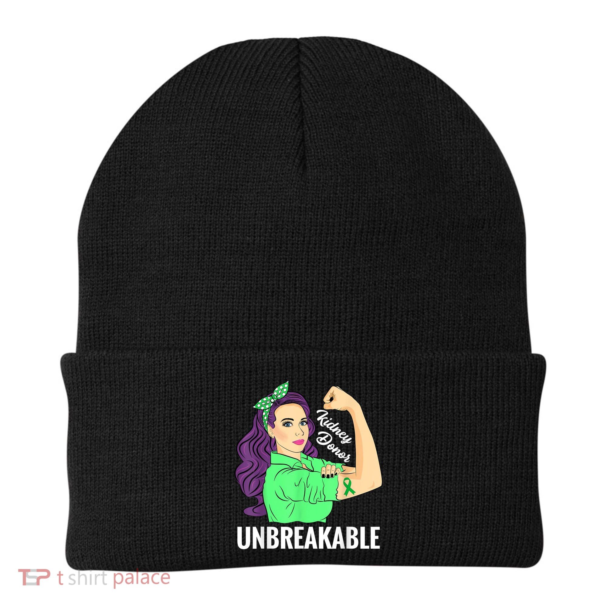 Kidney Donor Unbreakable Kidney Transplant Awareness Beanie