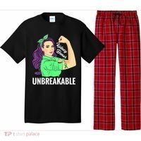 Kidney Donor Unbreakable Kidney Transplant Awareness Pajama Set thumb 0