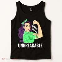 Kidney Donor Unbreakable Kidney Transplant Awareness Tank Top thumb 2