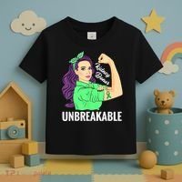 Kidney Donor Unbreakable Kidney Transplant Awareness Toddler T-Shirt thumb 3