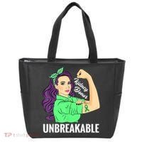 Kidney Donor Unbreakable Kidney Transplant Awareness Tote Bag thumb 0