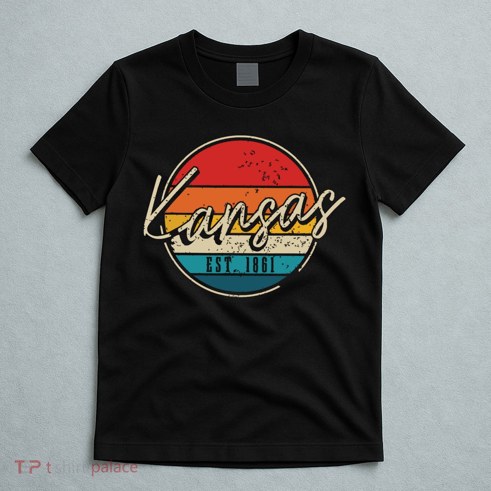 Kansas Est 1861 Pride Vintage Kansas T-Shirt