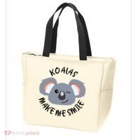 Koala Eating Eucalyptus Ironic Saying Bear Gift Tote Bag thumb 3