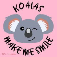 Koala Eating Eucalyptus Ironic Saying Bear Gift Coaster thumb 2