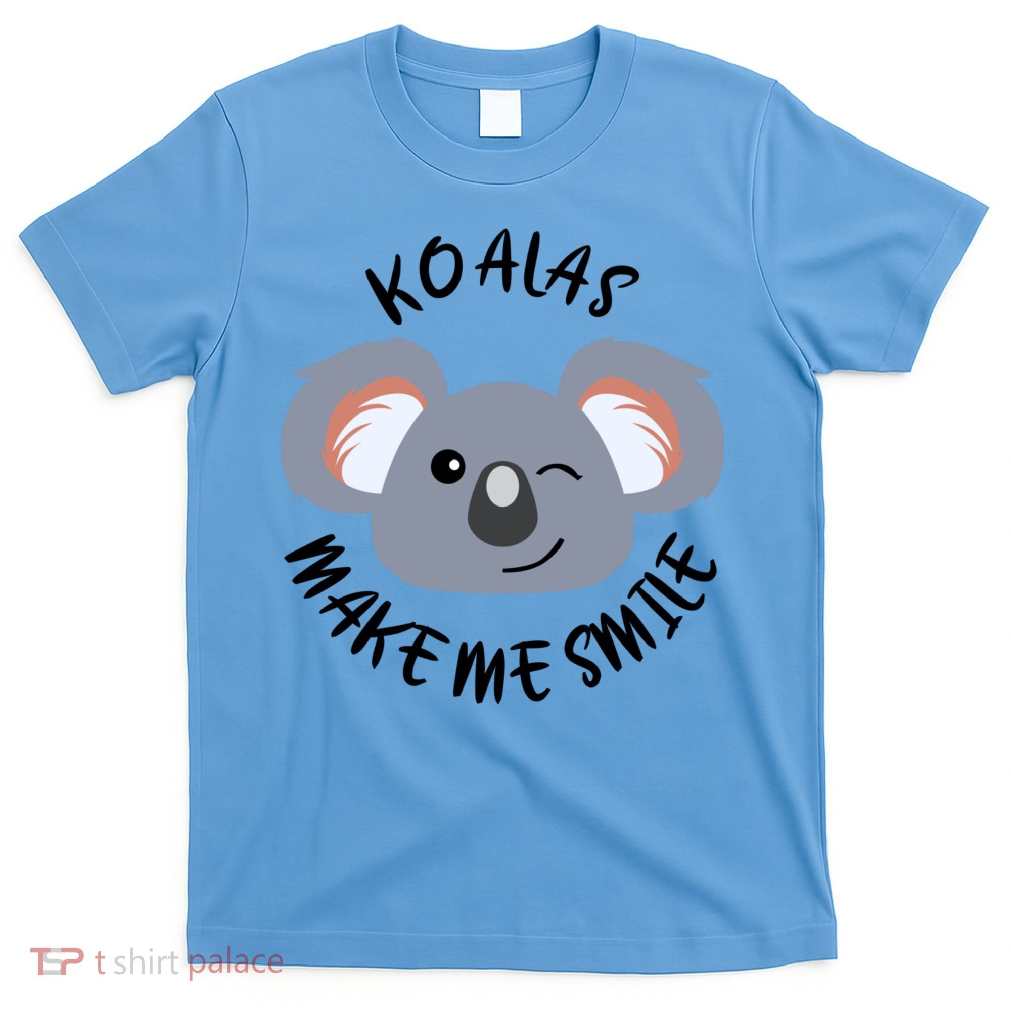 Koala Eating Eucalyptus Ironic Saying Bear Gift T-Shirt