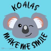 Koala Eating Eucalyptus Ironic Saying Bear Gift T-Shirt thumb 6