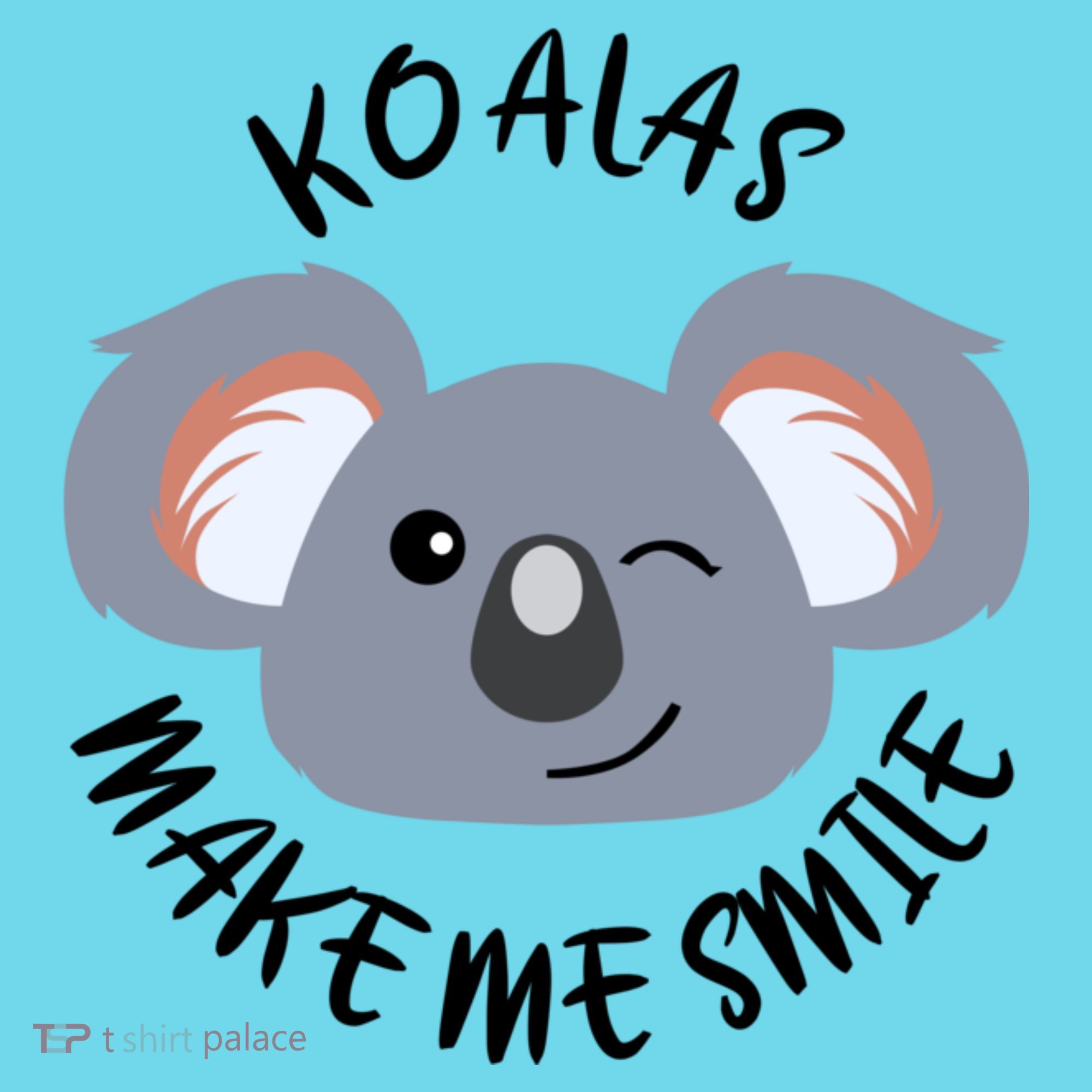 Koala Eating Eucalyptus Ironic Saying Bear Gift Kids T-Shirt