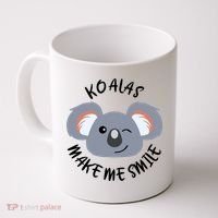 Koala Eating Eucalyptus Ironic Saying Bear Gift Coffee Mug thumb 0