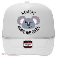 Koala Eating Eucalyptus Ironic Saying Bear Gift Hat thumb 0