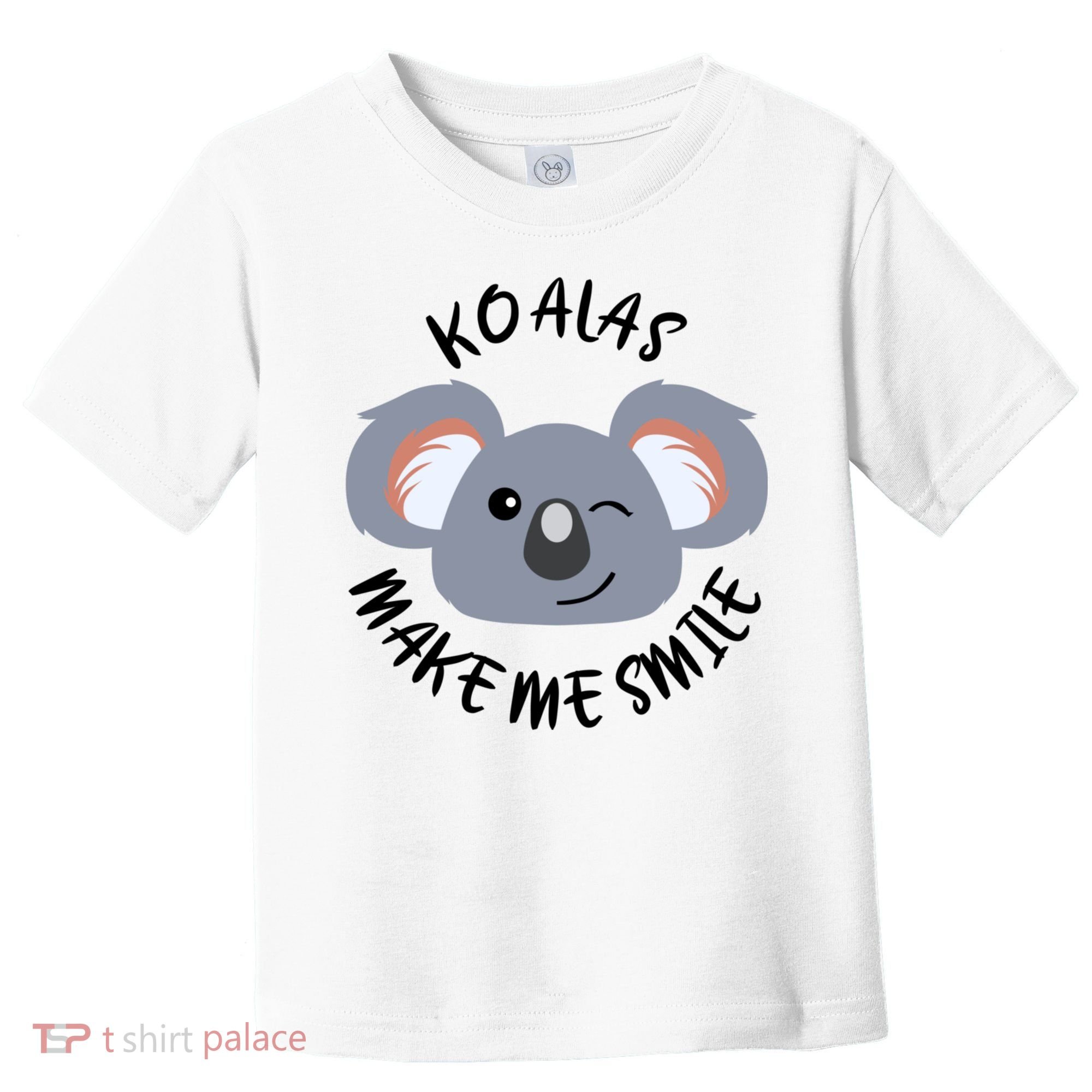 Koala Eating Eucalyptus Ironic Saying Bear Gift Toddler T-Shirt