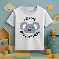 Koala Eating Eucalyptus Ironic Saying Bear Gift Toddler T-Shirt thumb 3