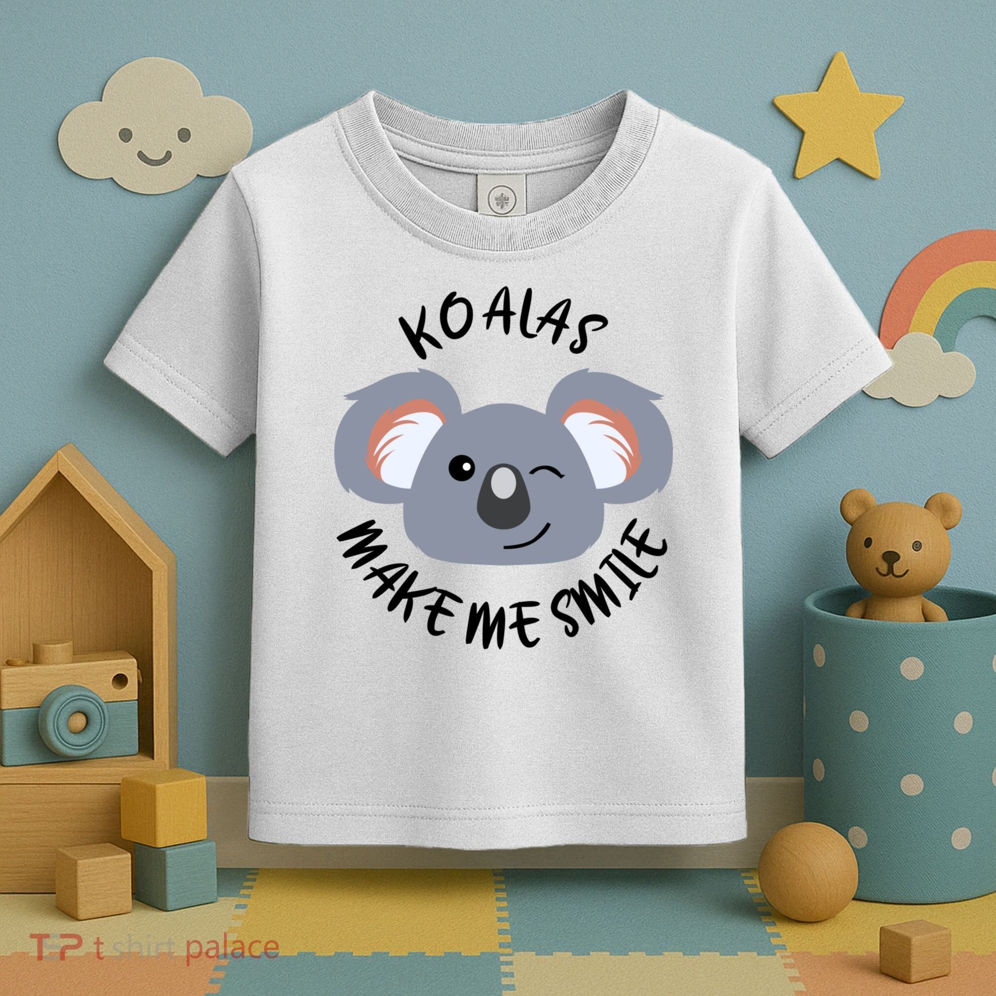 Koala Eating Eucalyptus Ironic Saying Bear Gift Toddler T-Shirt