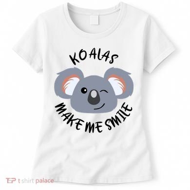 Koala Eating Eucalyptus Ironic Saying Bear Gift Women's T-Shirt